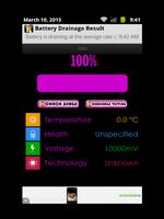 Show Battery Percentage Pro اسکرین شاٹ 2