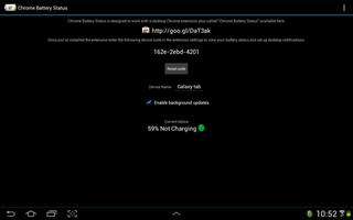 Chrome Battery Status imagem de tela 3