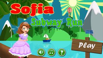 Sofia Subway Run Princess Adventure Affiche