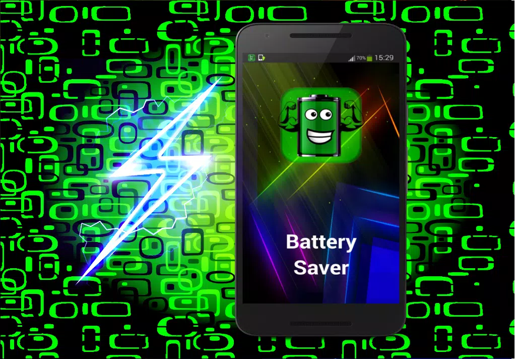 Battery saver. Long Battery Life.