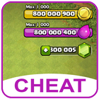 Clash for Gems Fhx Cheat icon