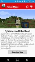 Robot Mod For MCPE' 스크린샷 1