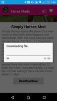 MCPE के लिए घोड़े मॉड ' स्क्रीनशॉट 3