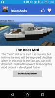 Boat Mod Untuk MCPE ' screenshot 2