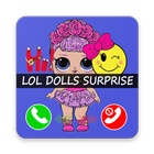 Face Call Lol Doll Surprise - Surprise eggs Prank icône