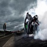 لعبة درفت تعطيس بالدراجة