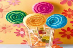 Lollipop Photo Frame penulis hantaran