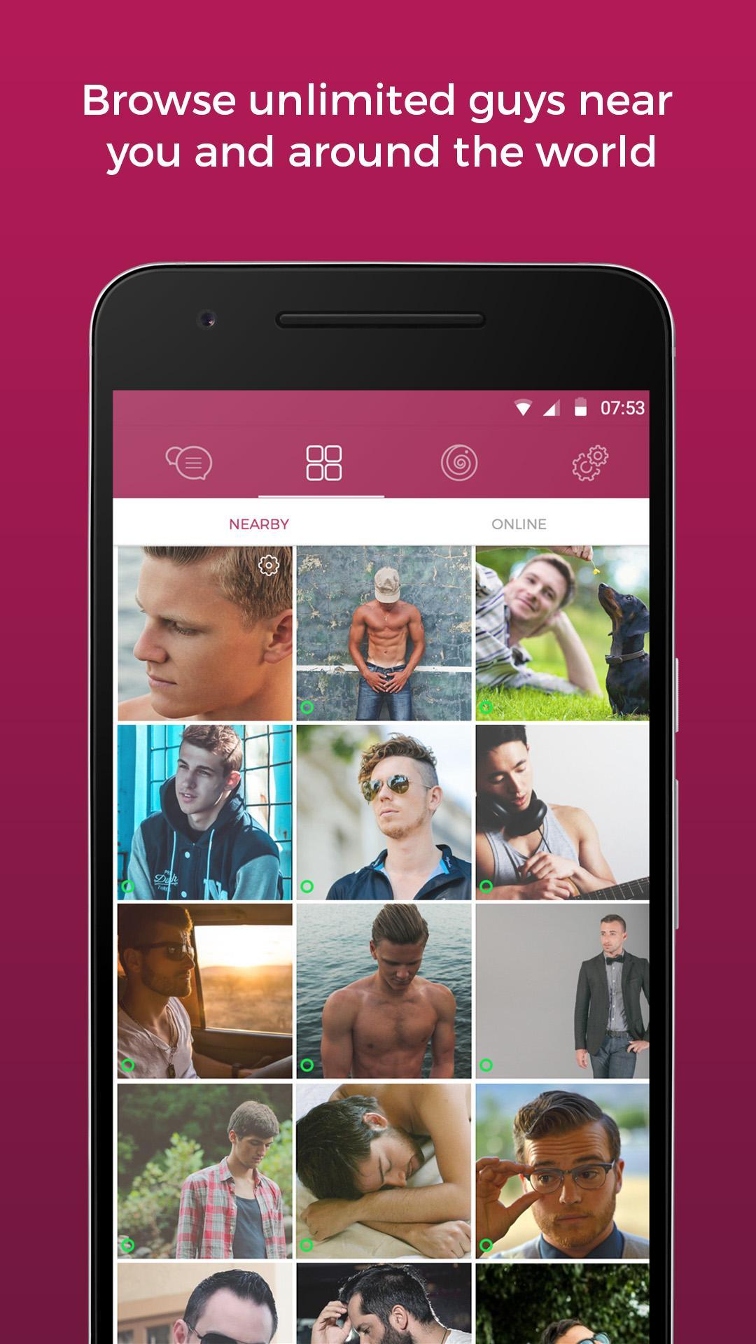 Лучшие Gaymec-Chat Gay & Bi Альтернативы для Android.