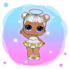 Pet Surprise Dolls Unbox Egg:Lol Glam Glitter Game icono