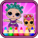 coloring of surprise dolls fans