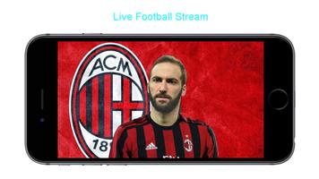 Italian Live TV & Football capture d'écran 1