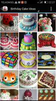 Birthday Cake Design Ideas capture d'écran 1