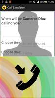 Faux Appel Simulator capture d'écran 1