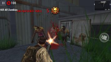 Zombie Killer Assault स्क्रीनशॉट 3