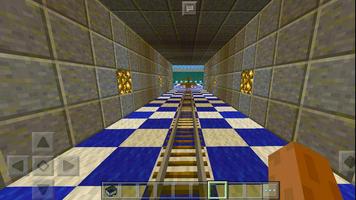 Find the Exit. MCPE survival map! poster