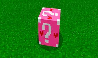 Lucky Block mod for MCPE. poster