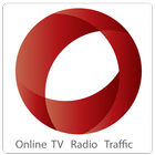 Online TV Radio Traffic Live أيقونة