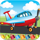 Flying on Plane Coloring Book APK