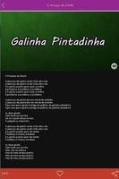 Top Galinha Pintadinha Letras capture d'écran 1