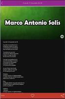 Top Marco Antonio Solís Letras screenshot 2