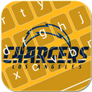 Los Angeles Chargers Keyboard Theme aplikacja
