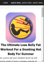 2 Schermata Lose Belly Fat Fast Workout