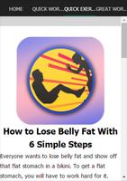 3 Schermata Lose Belly Fat Fast Workout