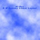 D W Denney Linear Layout ícone