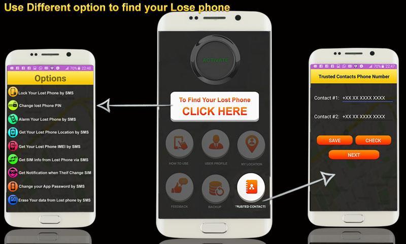 Lost Phone Tracker How To Find Lost Mobile For Android Apk Download - roblox texting simulator lost phones