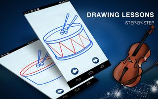 How to Draw All Types of Musical Instruments скриншот 1