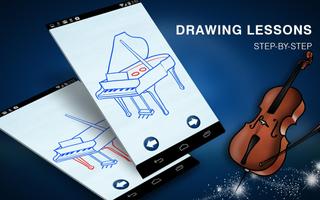 How to Draw All Types of Musical Instruments скриншот 2