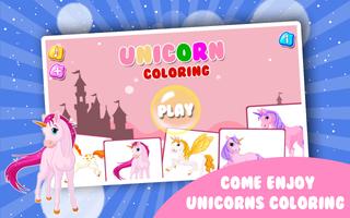 Unicorn coloring book capture d'écran 3