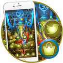 Mysterious Blue Lord Ganesha Theme APK