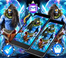 Blaues Lord Shiv Ji Thema Screenshot 2