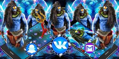 Blue Lord Shiv Ji Theme screenshot 3