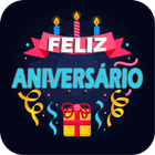 Aniversário Imagens Frases Gif आइकन