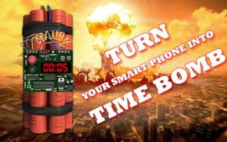 Time Bomb Broken Screen Prank poster