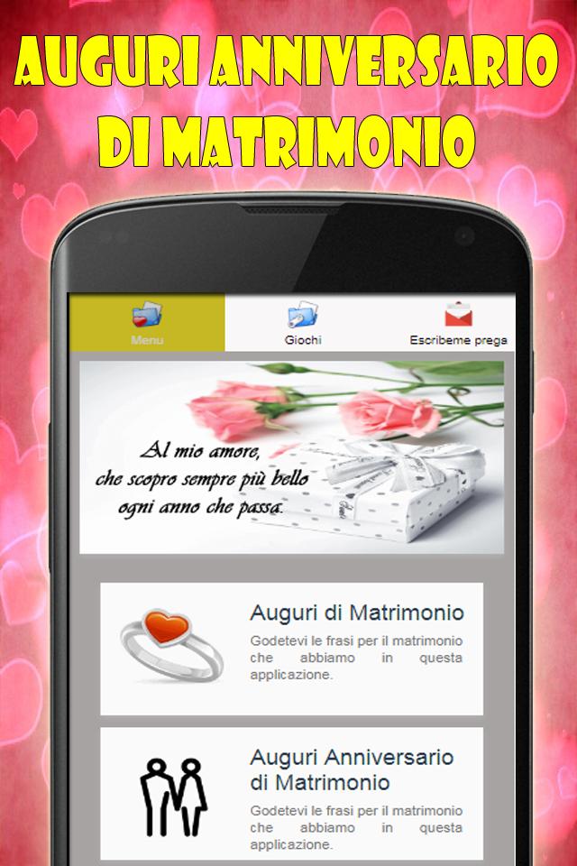 Auguri Di Anniversario Di Matrimonio For Android Apk Download