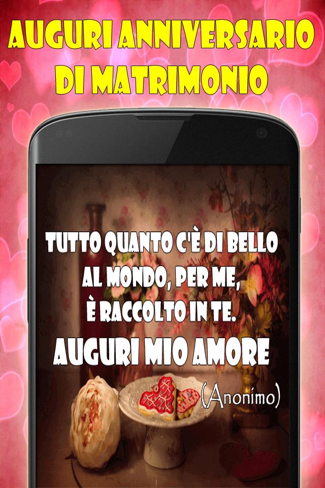 Auguri Di Anniversario Di Matrimonio For Android Apk Download