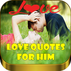 Icona Romantic love quotes & images for him free