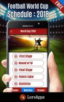 Schedules for Football cup screenshot 1