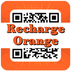 Recharge Orange Qr تعبئة أورنج ไอคอน