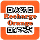 Recharge Orange Qr تعبئة أورنج أيقونة