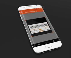 Recharge Orange Qr تعبئة أورنج الملصق