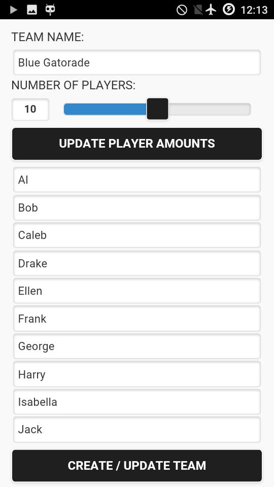 Roster Maker for Android - APK Download