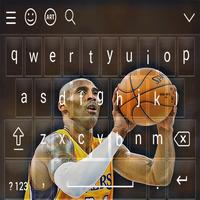 Keyboard For Los Angeles Lakers Affiche