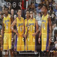 Keyboard For Los Angeles Lakers capture d'écran 3