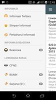Lowongan Kerja & Beasiswa captura de pantalla 2