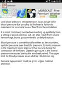 Low Blood Pressure Help capture d'écran 2