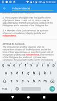 Philippine Constitution स्क्रीनशॉट 2